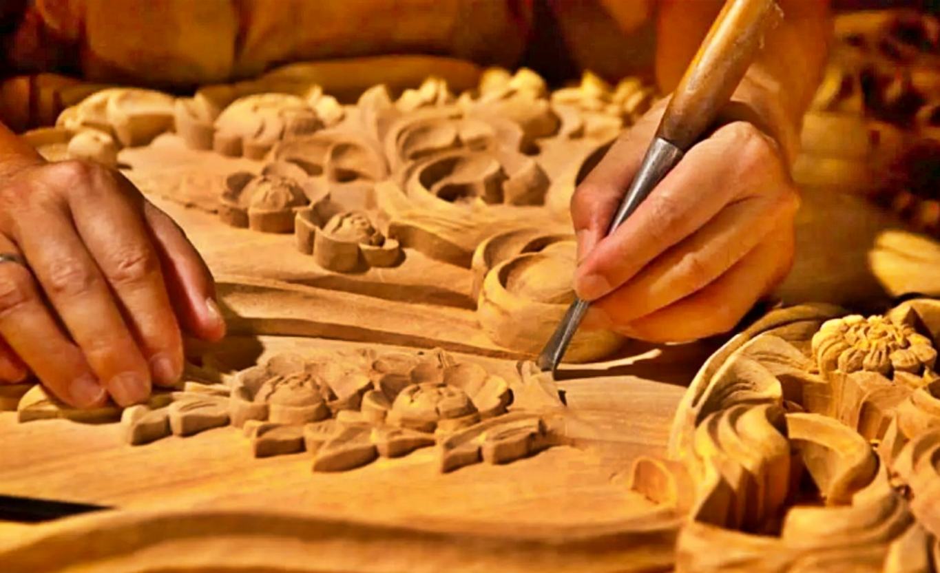 wood carving